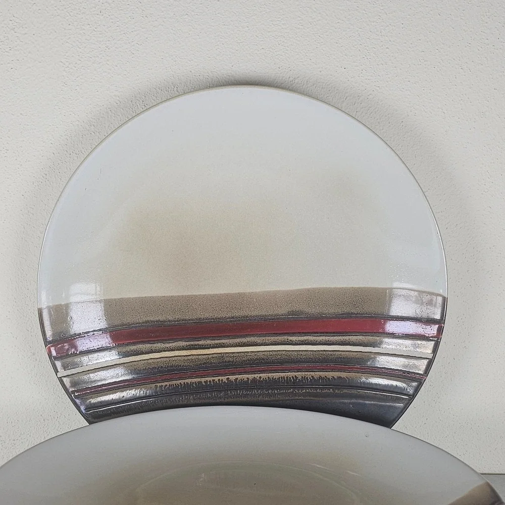 4 Better Homes and Gardens BAZAAR  SALAD PLATES